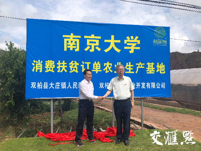 为南京大学订单农业生产基地揭牌